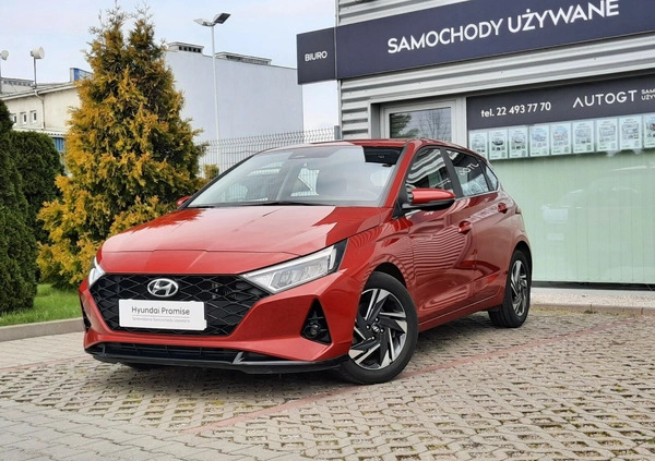 Hyundai i20 cena 69900 przebieg: 44258, rok produkcji 2022 z Kalisz małe 466